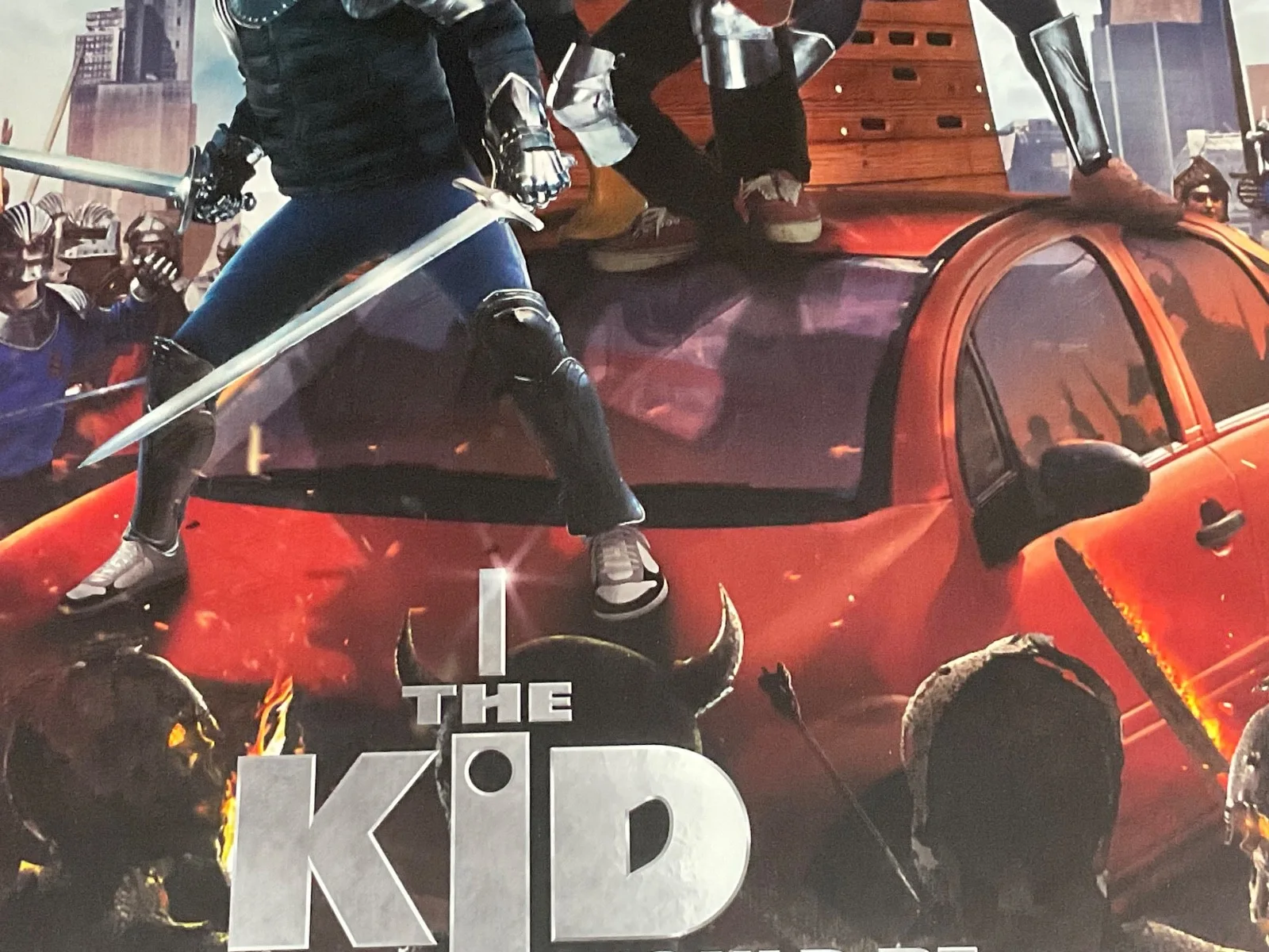 The Kid who would be King Movie Poster Cinema Film Sci Fi Memorabilia 8x5ft HUGE, изображение 5