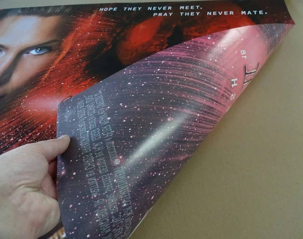 Species II Original 1998 Double Sided Movie Poster 40" x 30" Natasha Henstridge, изображение 2