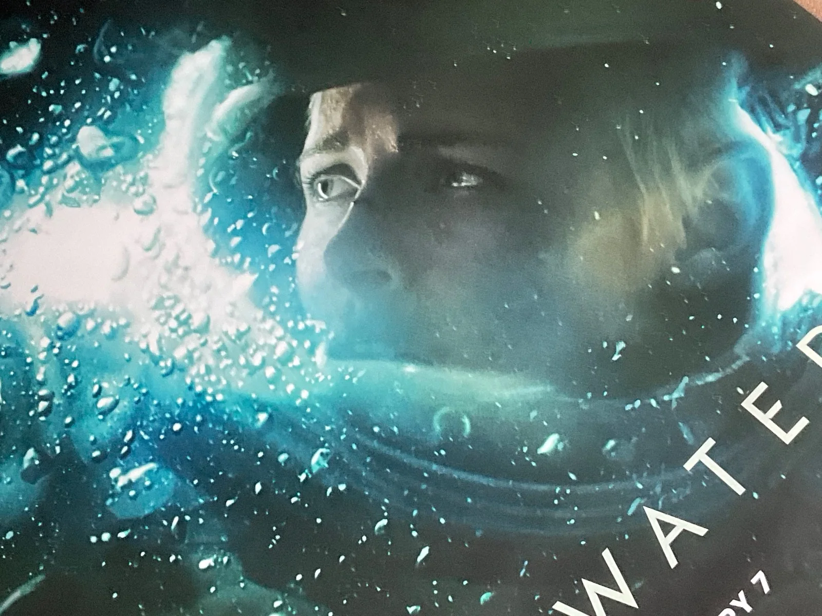 UNDERWATER Movie Poster Cinema Film Sci Fi Memorabilia 2020 8ftx5ft HUGE, изображение 5