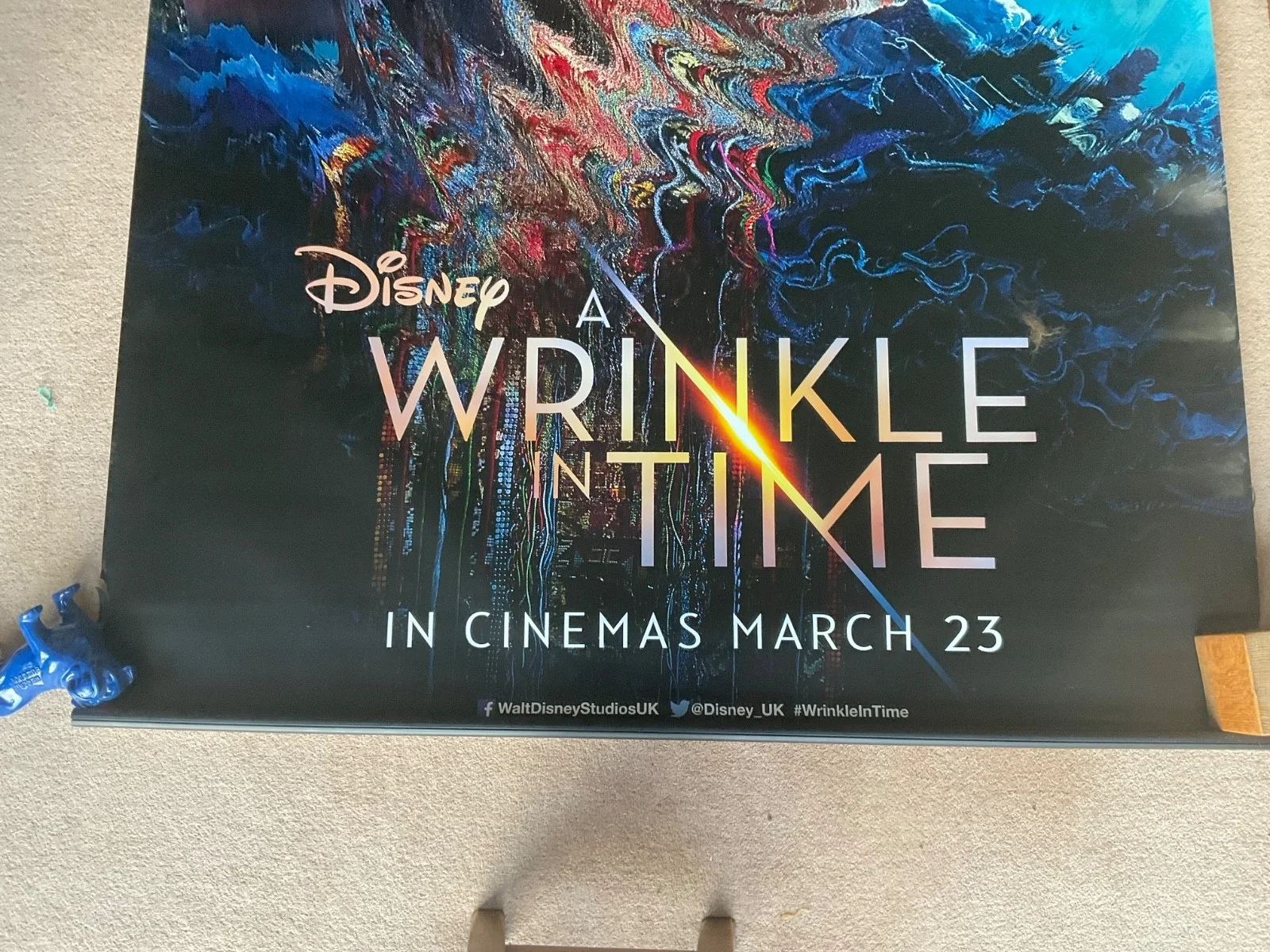 Wrinkle in Time Movie Poster Disney Mindy Kaling 2018 Cinema Film Memorabilia, изображение 2