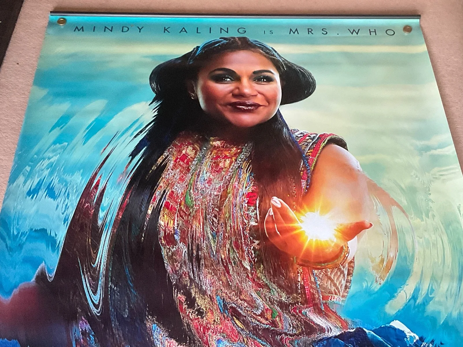 Wrinkle in Time Movie Poster Disney Mindy Kaling 2018 Cinema Film Memorabilia, изображение 3