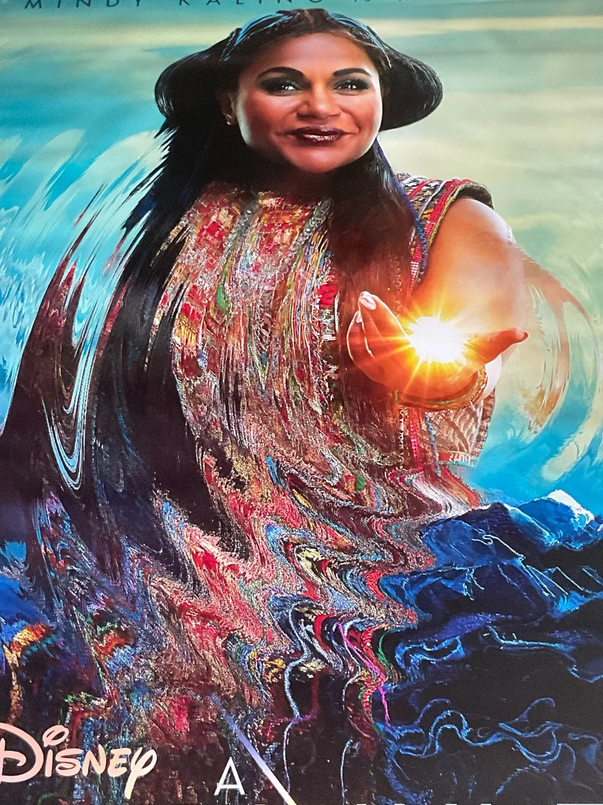 Wrinkle in Time Movie Poster Disney Mindy Kaling 2018 Cinema Film Memorabilia, изображение 4
