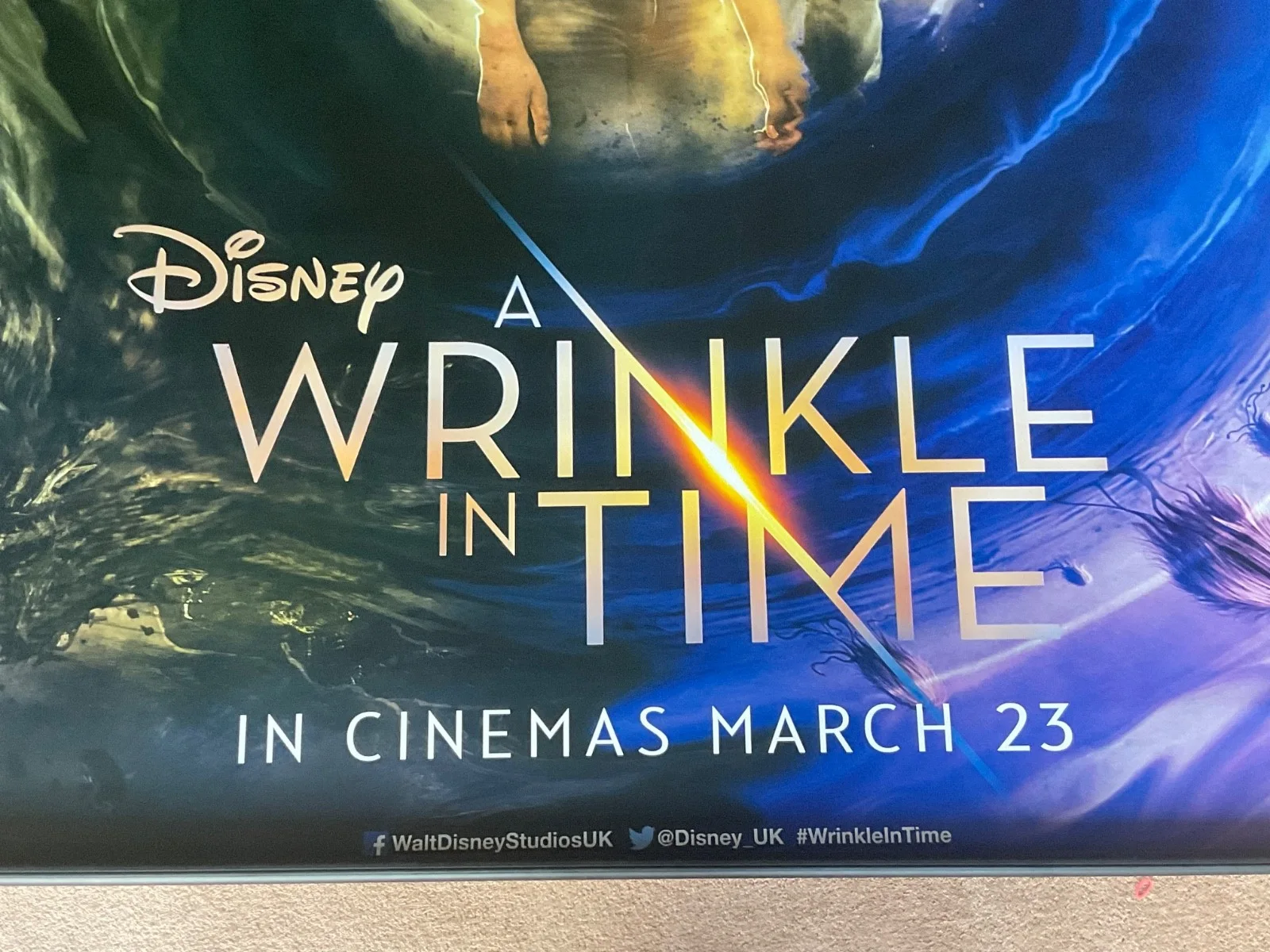 Wrinkle in Time Movie Poster Disney Full Cast 2018 Cinema Film Memorabilia, изображение 2