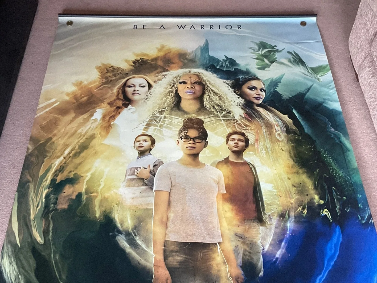 Wrinkle in Time Movie Poster Disney Full Cast 2018 Cinema Film Memorabilia, изображение 4