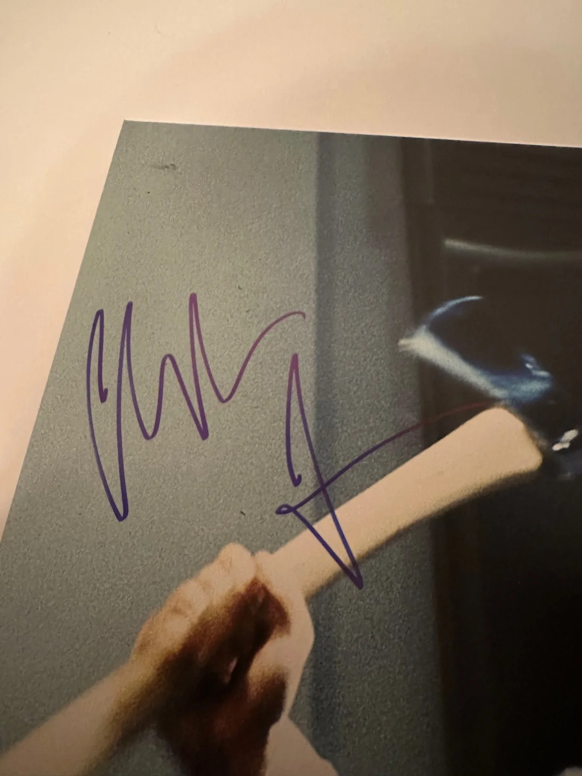 Christian Bale Signed American Psycho Patrick Bateman 11x14 Photo Beckett BAS, изображение 2