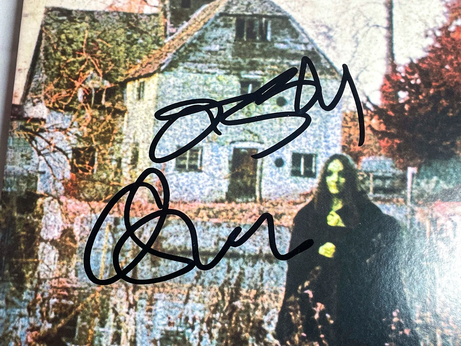 Ozzy Osbourne Signed Autographed BLACK SABBATH Vinyl Album EXACT Proof JSA, изображение 2
