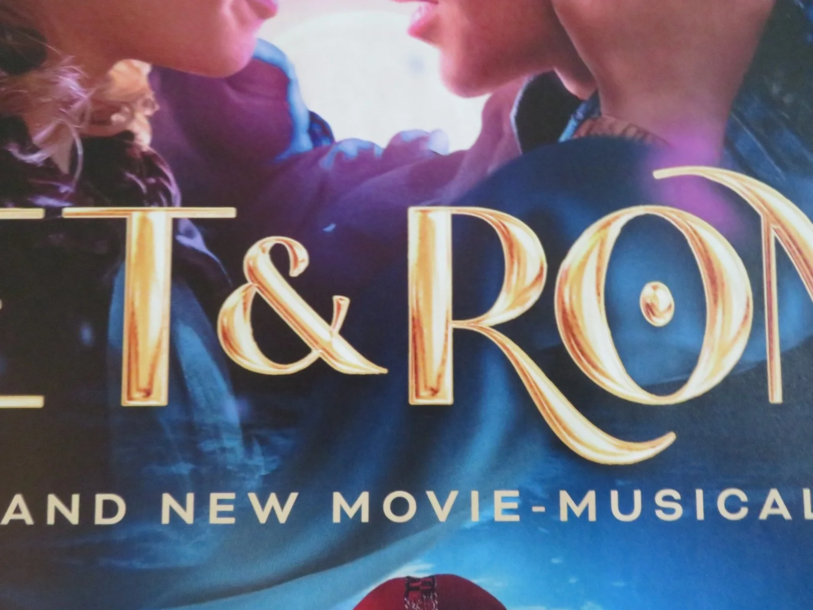 JULIET & ROMEO UK QUAD ROLLED POSTER JAMIE WARD CLARA RUGAARD REBEL WILSON 2025, изображение 2