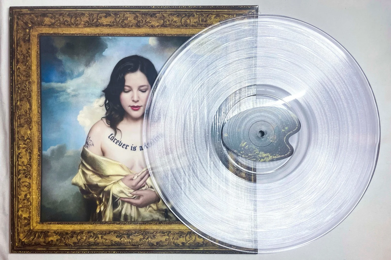 Lucy Dacus Signed FOREVER IS A FEELING Album Record Clear Vinyl JSA B Boygenius, image 4
