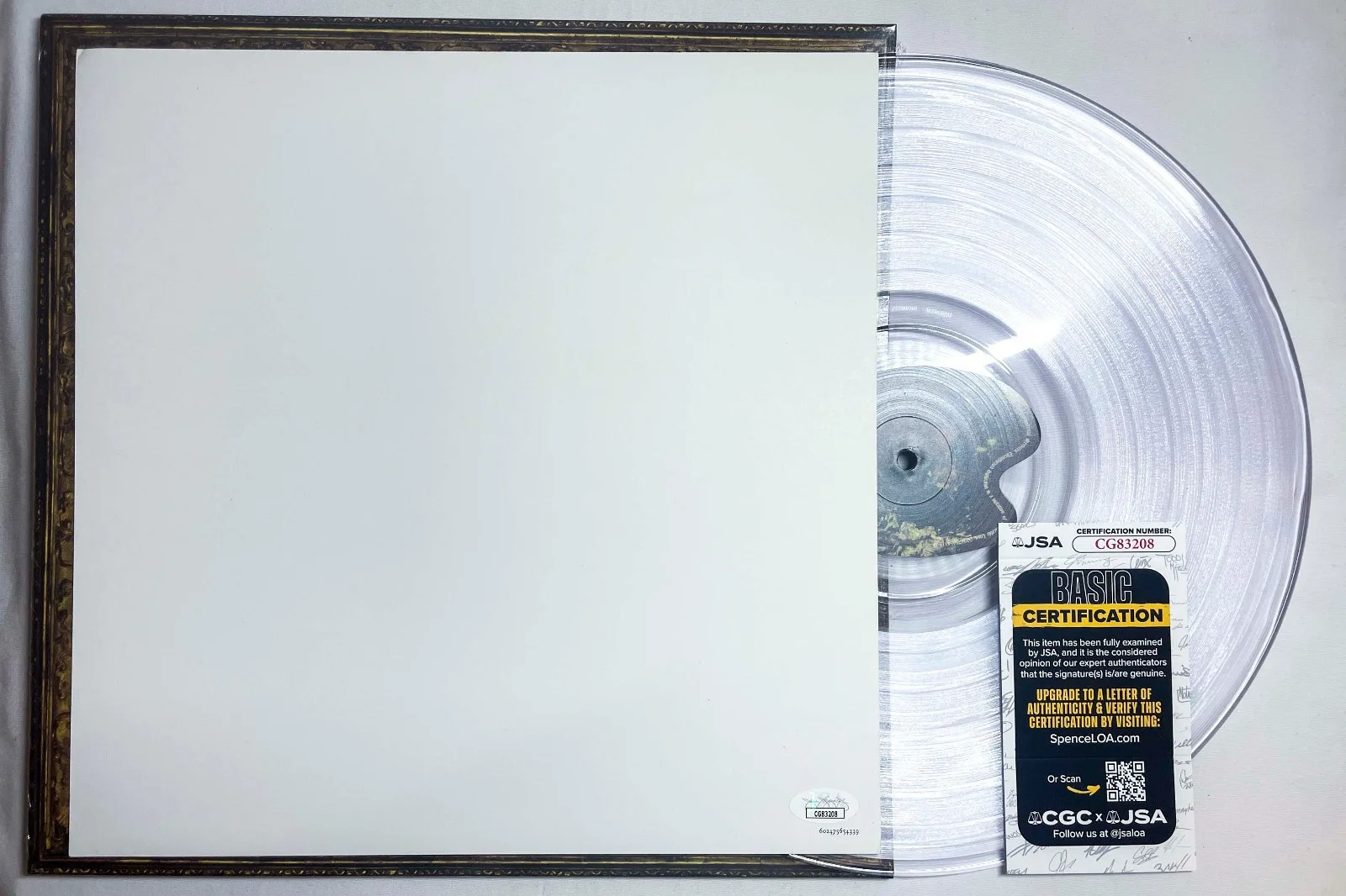 Lucy Dacus Signed FOREVER IS A FEELING Album Record Clear Vinyl JSA B Boygenius, image 5