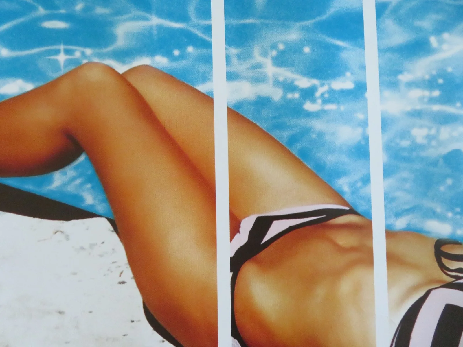 SWIMMING POOL UK QUAD ROLLED POSTER CHARLOTTE RAMPLING LUDIVINE SAGNIER 2003, image 2