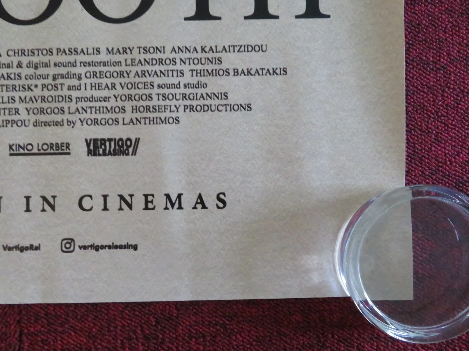 DOGTOOTH - 4K RESTORATION UK QUAD ROLLED POSTER CHRISTOS STERGIOGLOU 2009, image 5
