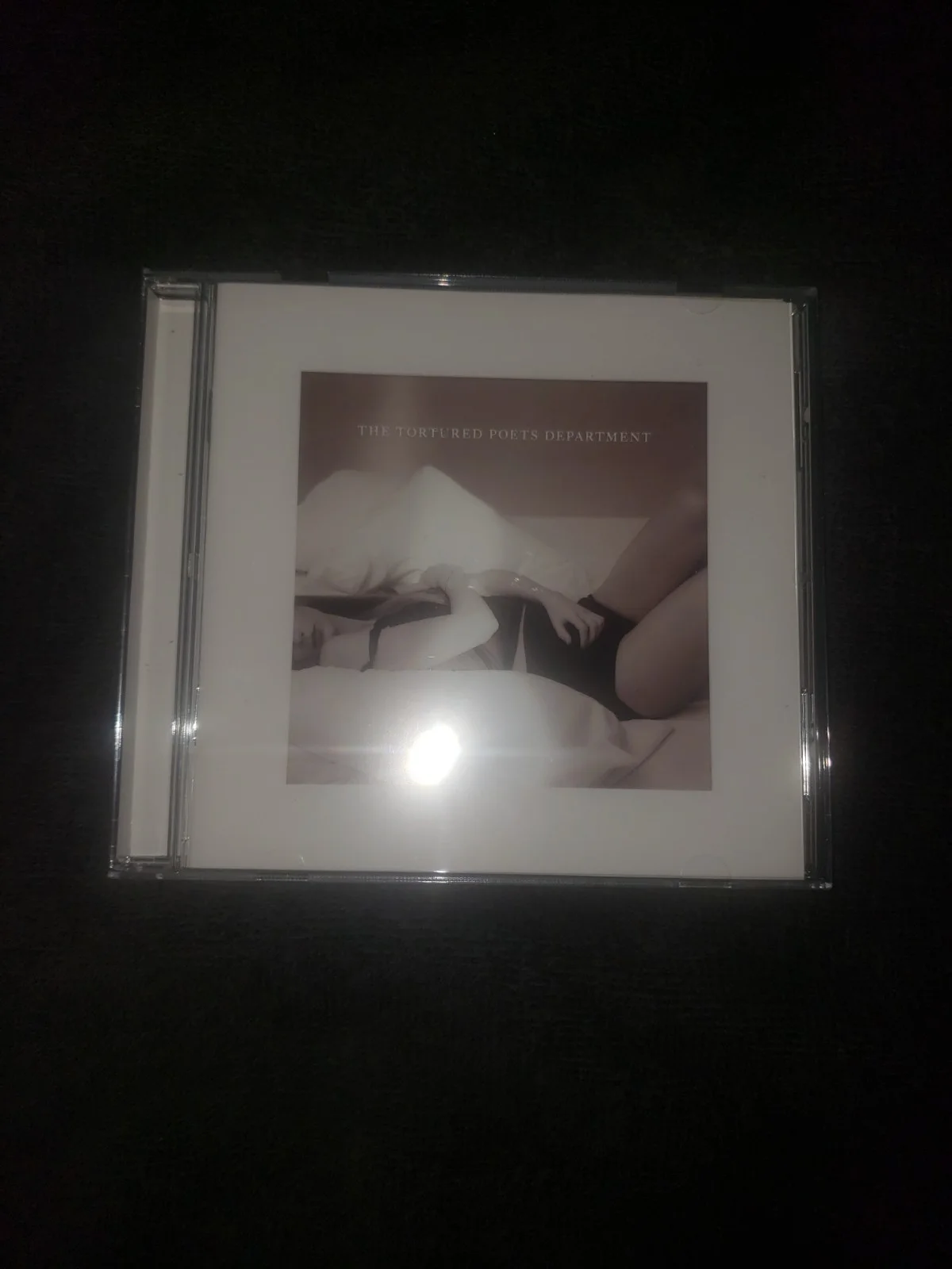 SIGNED Taylor Swift TTPD CD, image 2