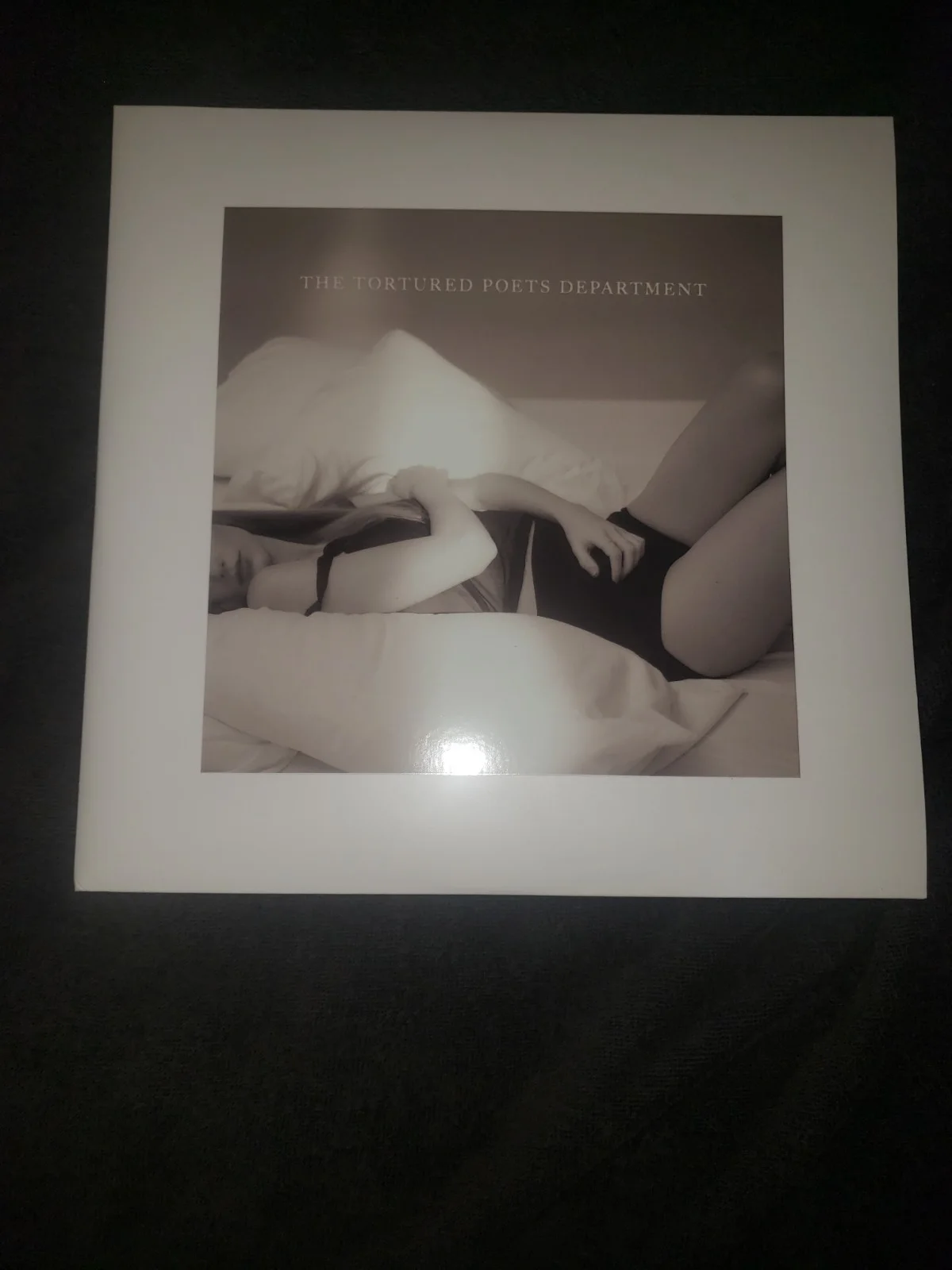 Taylor Swift SIGNED Vinyl The Tortured Poets Department TTPD Autograph w/ Heart, изображение 3