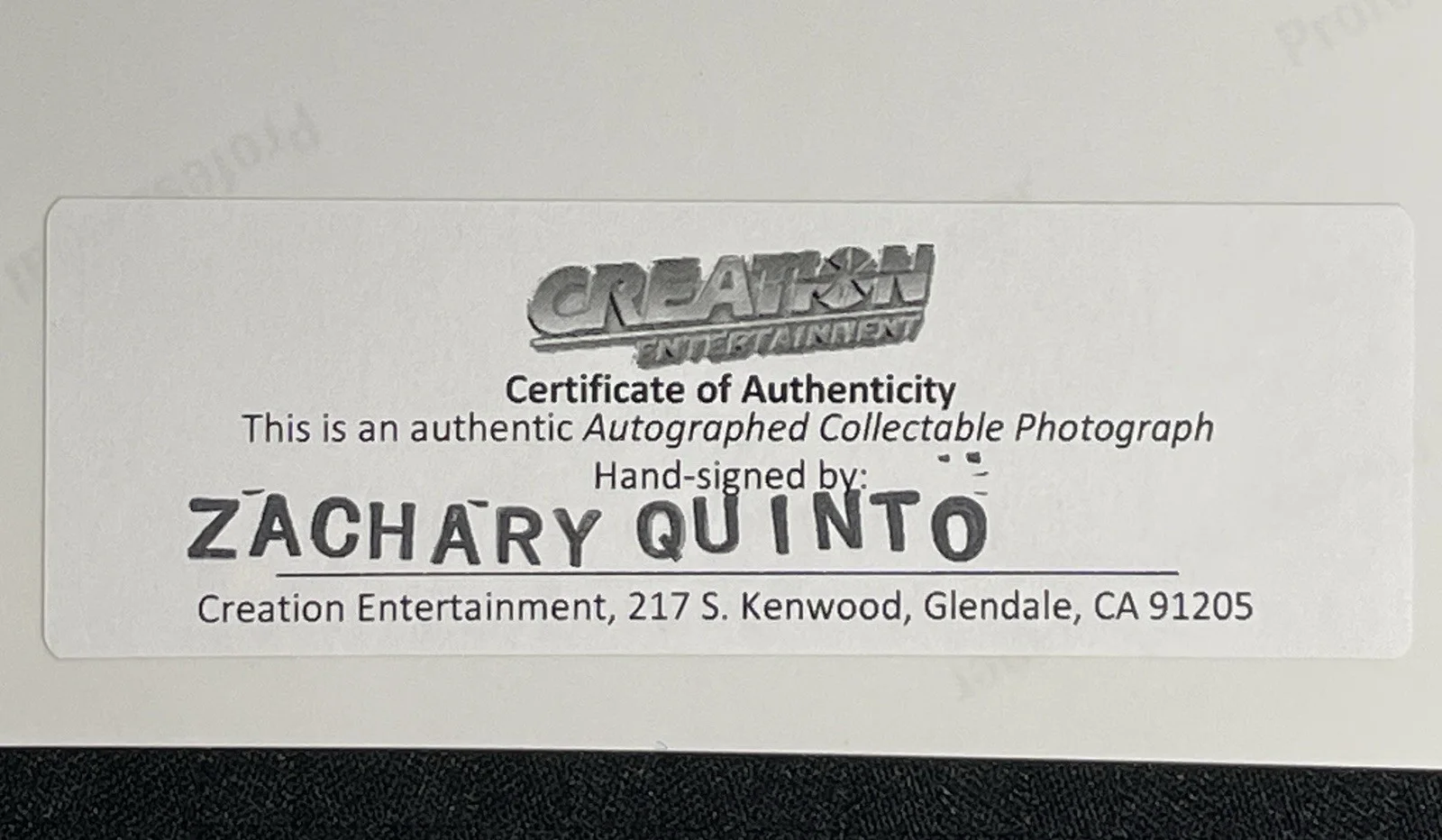 Zachary Quinto — Zachary Quinto Autographed Photo 8x10 COA Star Trek Heroes Brilliant Minds, изображение 5