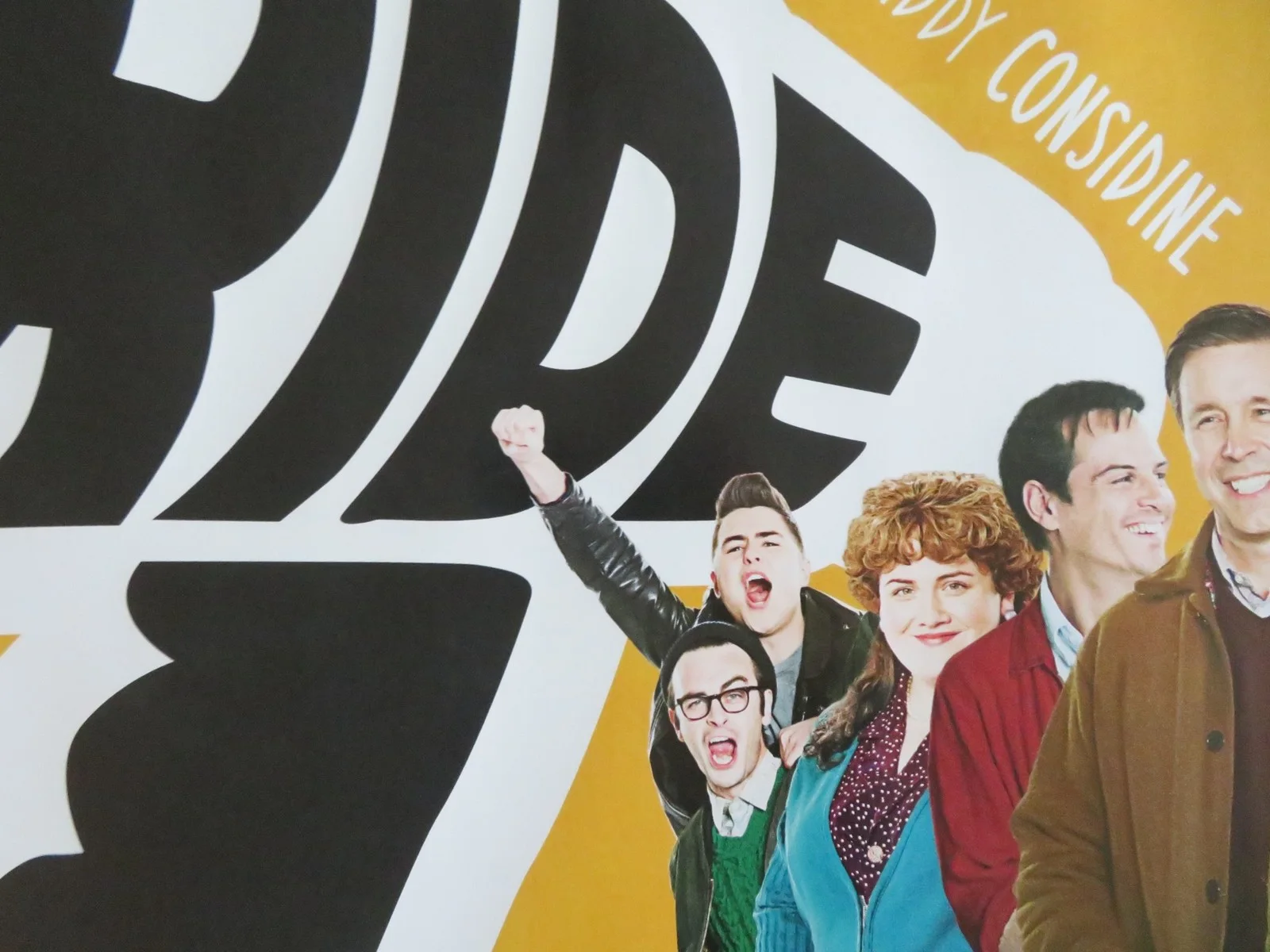 PRIDE UK QUAD ROLLED POSTER IMELDA STAUNTON BILL NIGHY 2014, image 2