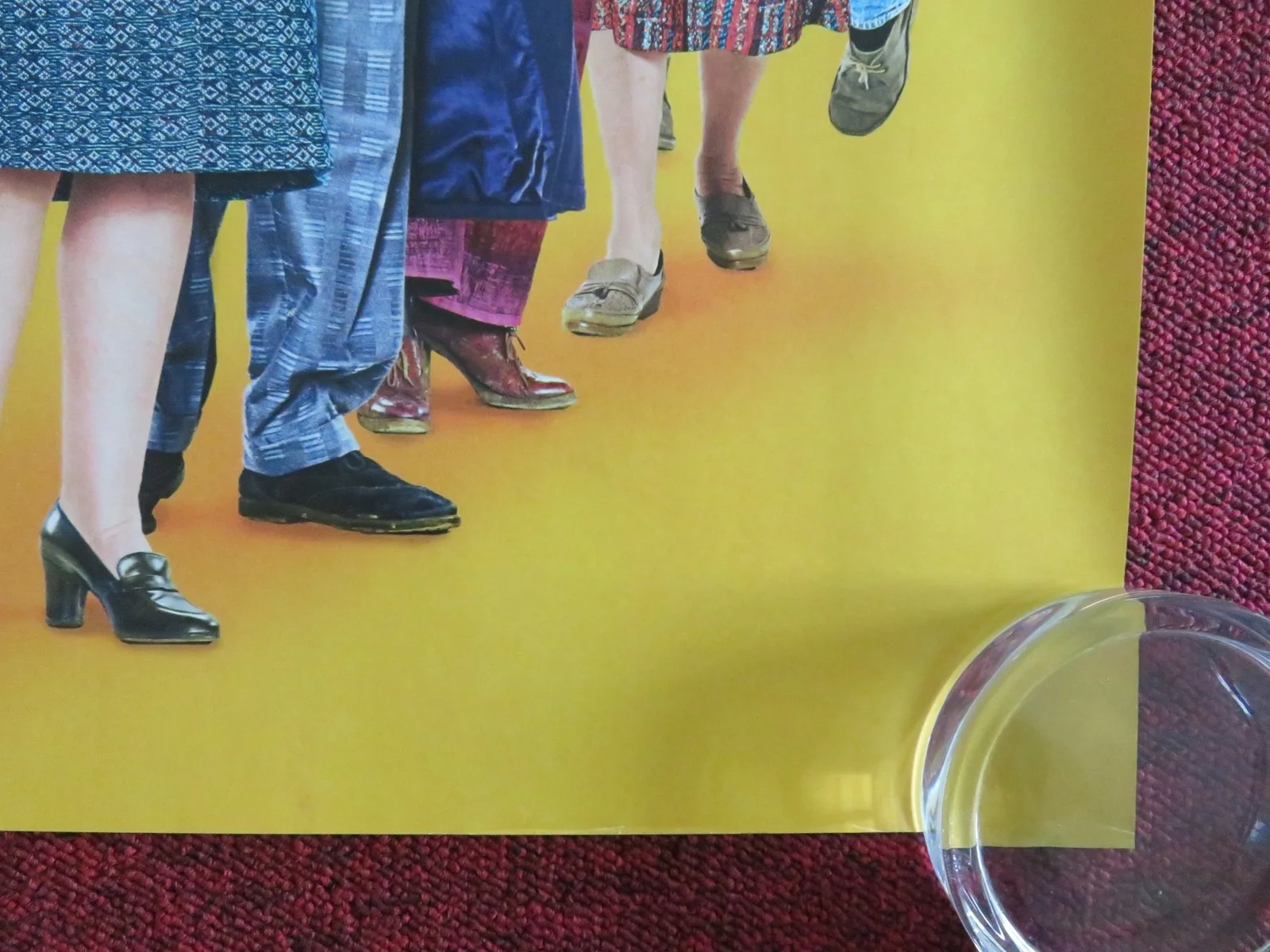 PRIDE UK QUAD ROLLED POSTER IMELDA STAUNTON BILL NIGHY 2014, image 5