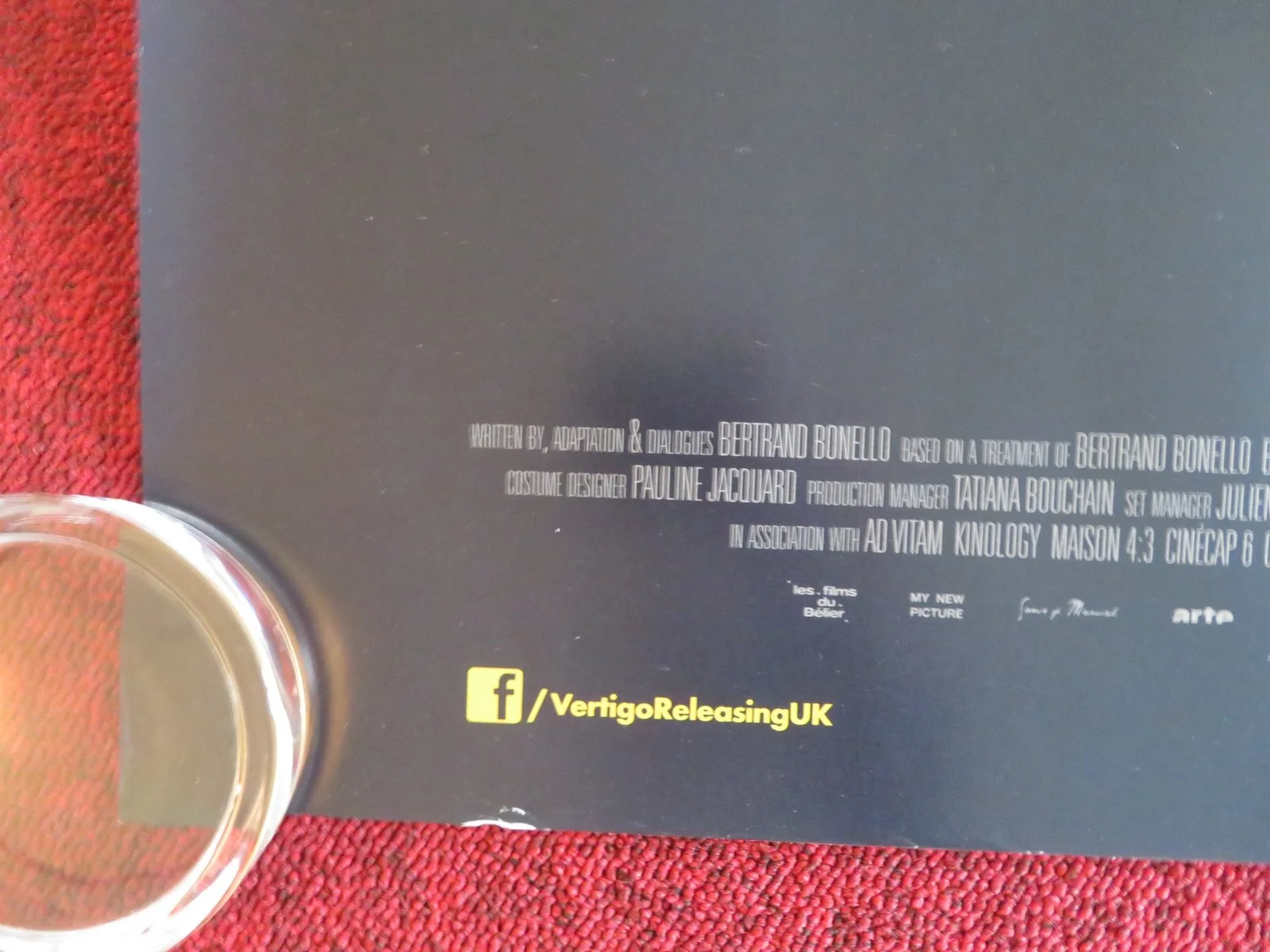 THE BEAST UK QUAD ROLLED POSTER LEA SEYDOUX GEORGE MACKAY 2023, изображение 4