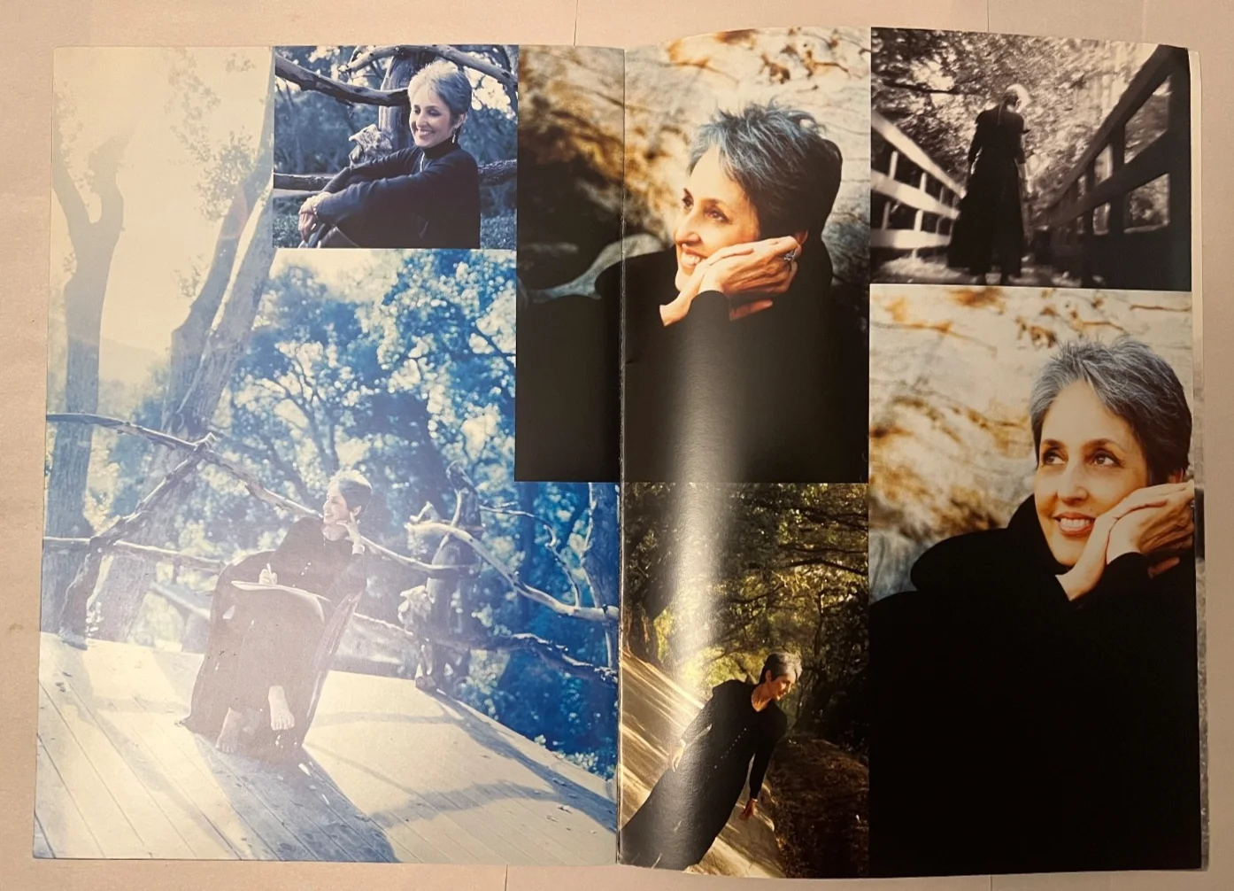 Joan Baez — Joan Baez Tour Photo Book Program Folk Rock Legend, image 3