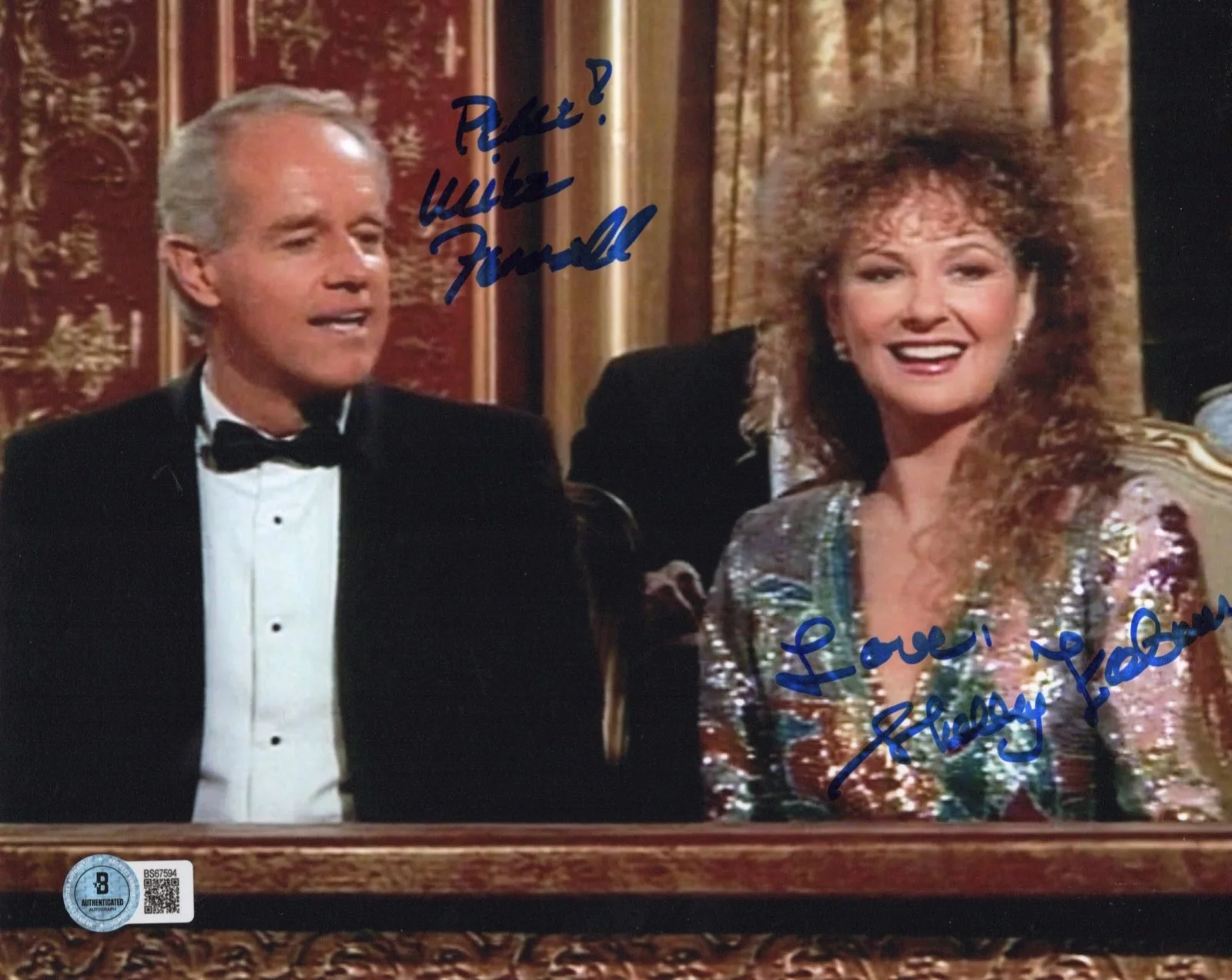 Craig T. Nelson — Shelley Fabares Mike Farrell Autographed Signed COACH 8x10 Photo Beckett BAS