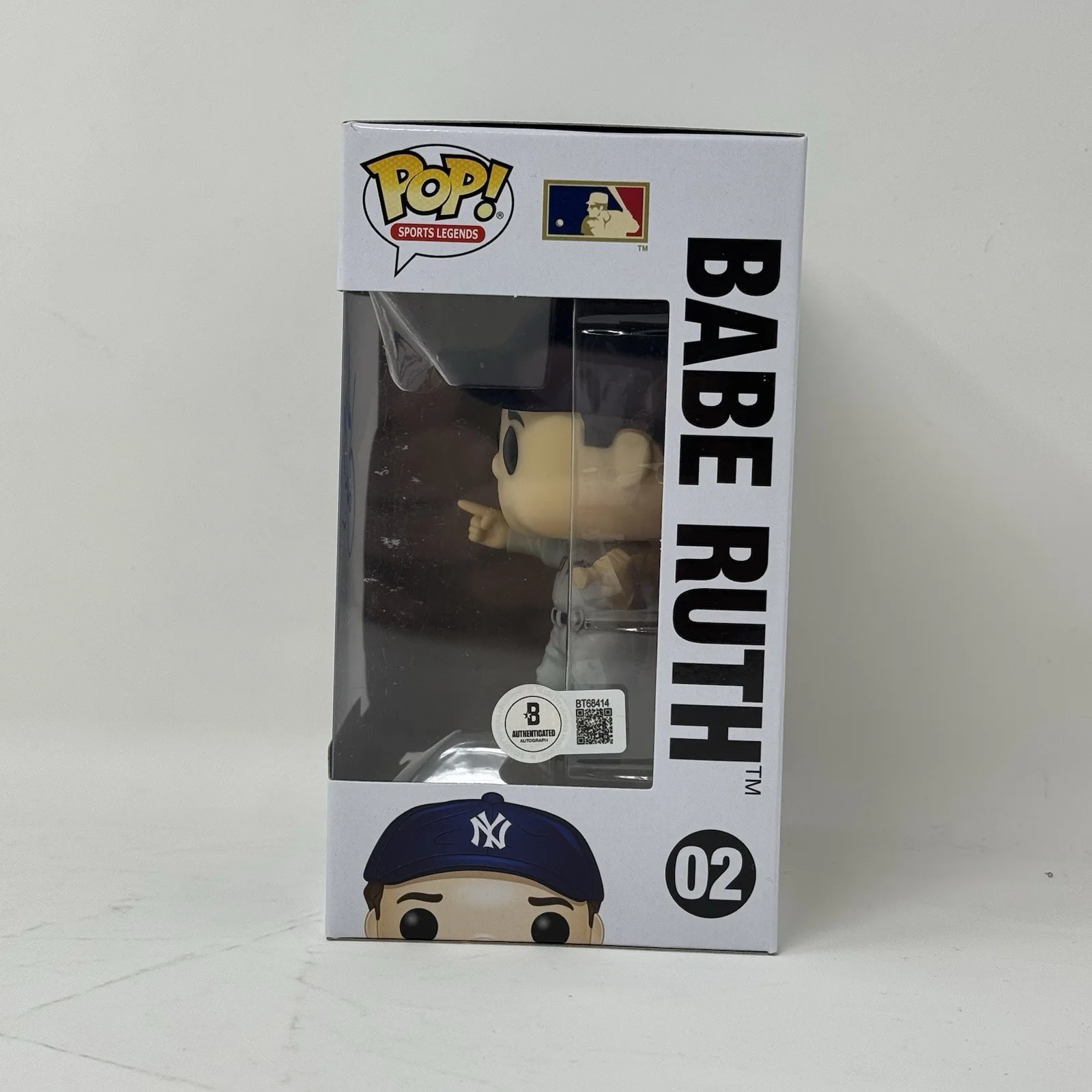 JOHN GOODMAN — John Goodman Signed Babe Ruth Funko Pop The Babe Movie Autograph Beckett COA, изображение 3
