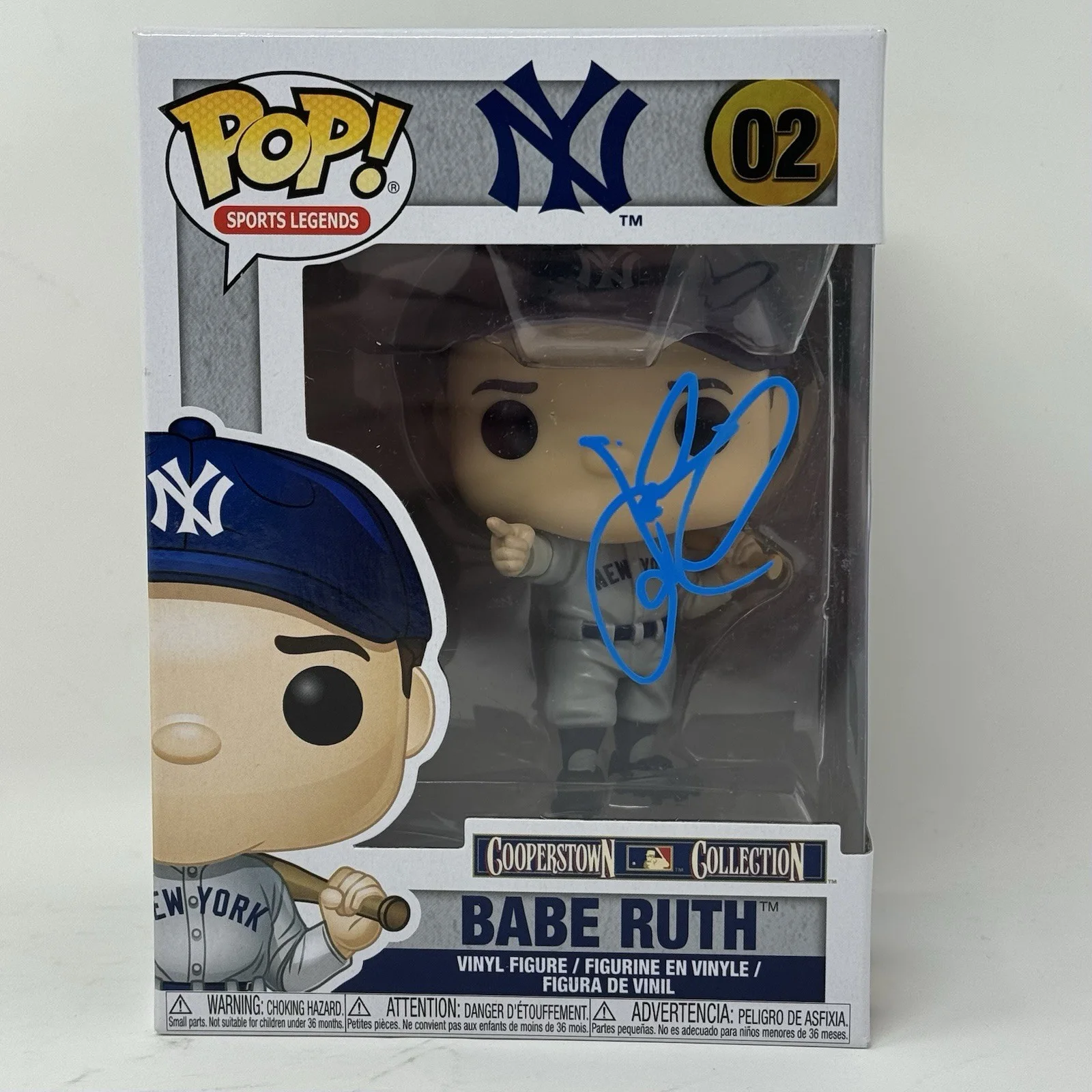 JOHN GOODMAN — John Goodman Signed Babe Ruth Funko Pop The Babe Movie Autograph Beckett COA, изображение 4