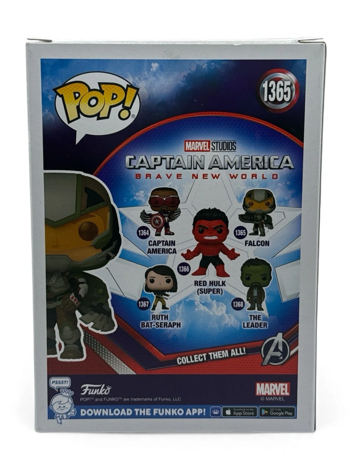 Danny Ramirez — Danny Ramirez Signed Captain America Brave New World Falcon Funko Pop Beckett, image 2