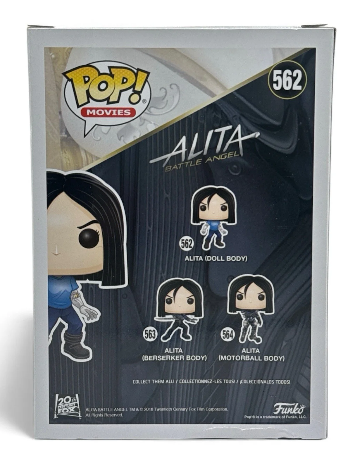 Rosa Salazar — Rosa Salazar Autograph Signed Alita (Doll Body) Funko Pop with Beckett COA, изображение 2