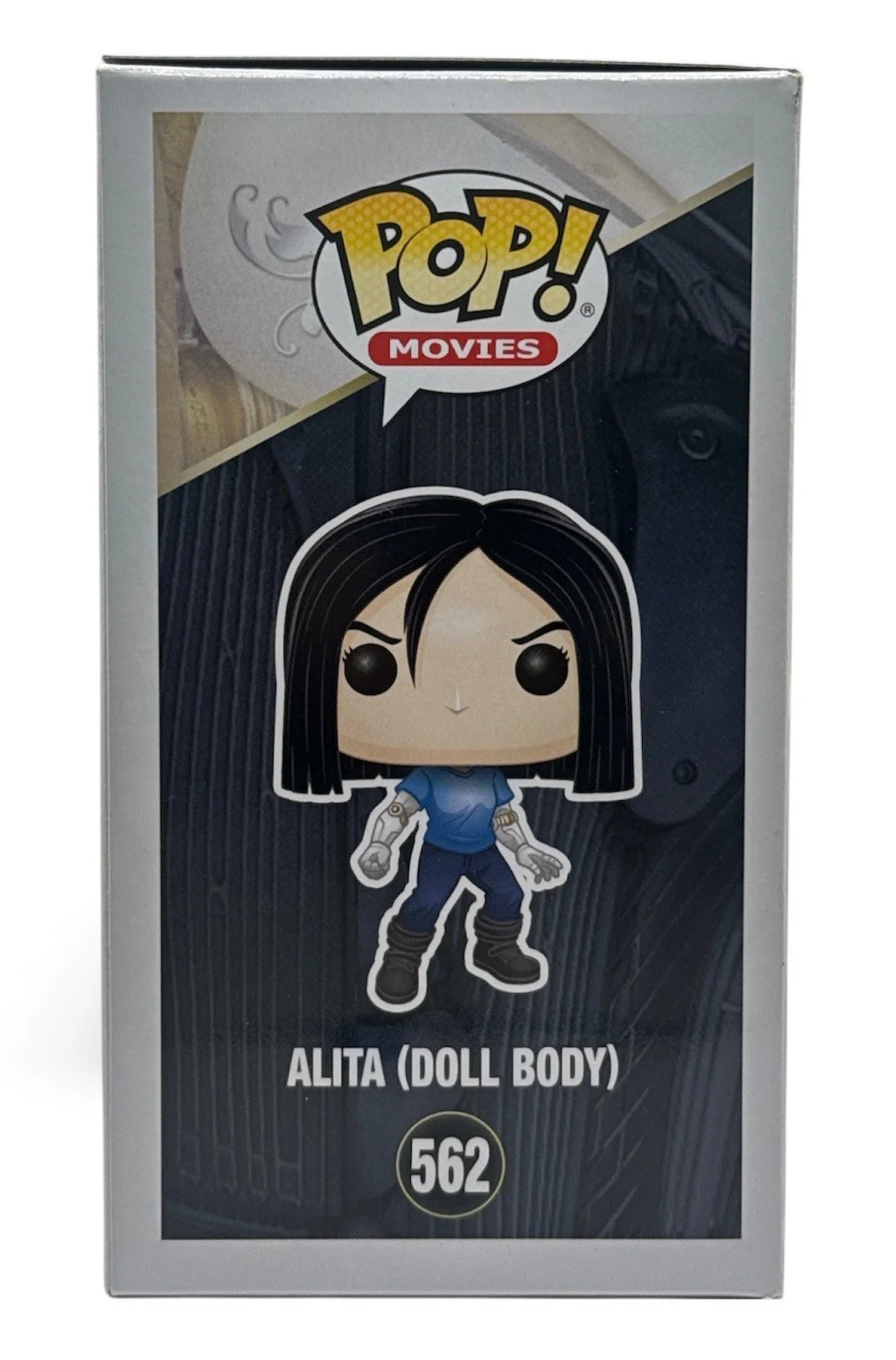 Rosa Salazar — Rosa Salazar Autograph Signed Alita (Doll Body) Funko Pop with Beckett COA, изображение 3