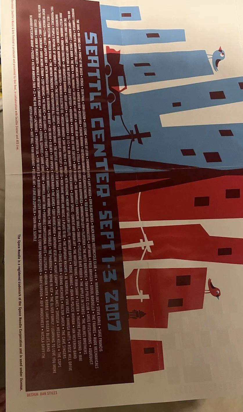 Bumbershoot 2007 Guide Map Poster, image 2