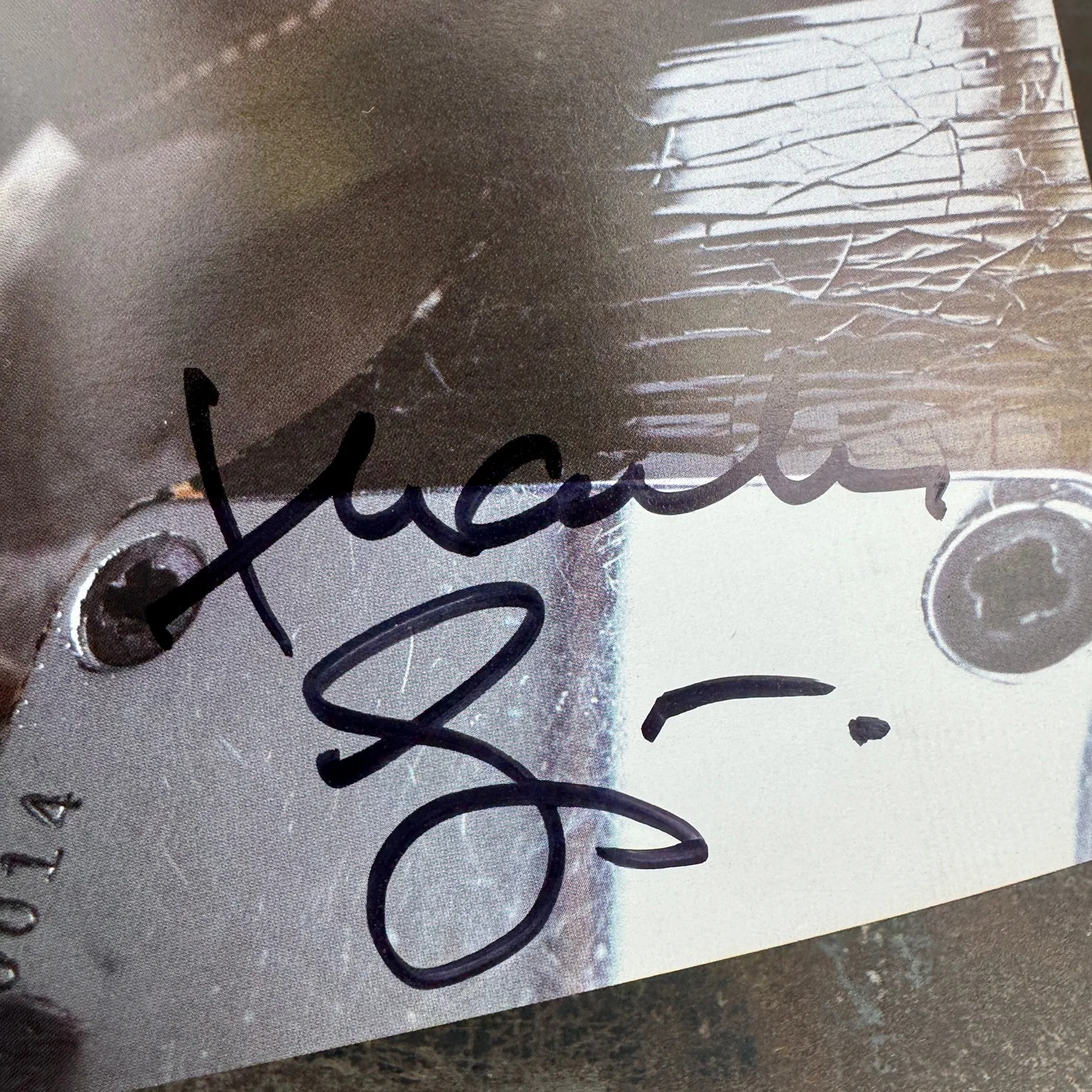 GARNET ROGERS - Get a Witness Live CD INSERT - SIGNED, image 4
