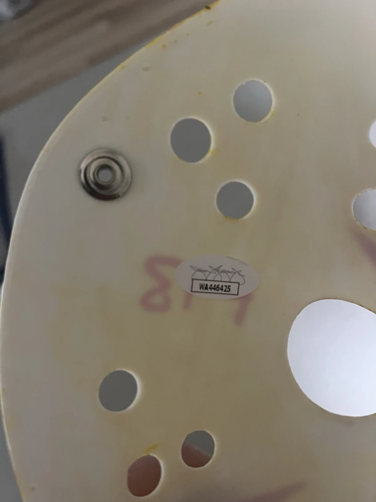 Ari Lehman — Ari Lehman autographed signed Friday The 13th Mask Jason JSA Spence COA F13 Hot!, изображение 2