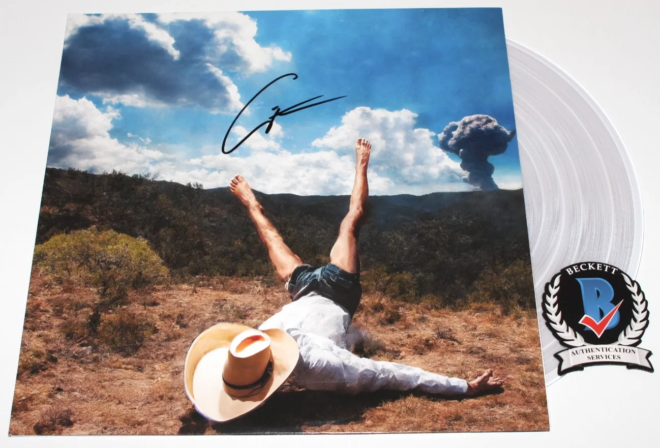 CAMERON WINTER SIGNED GEESE '3D COUNTRY' VINYL ALBUM RECORD LP BECKETT COA, изображение 2