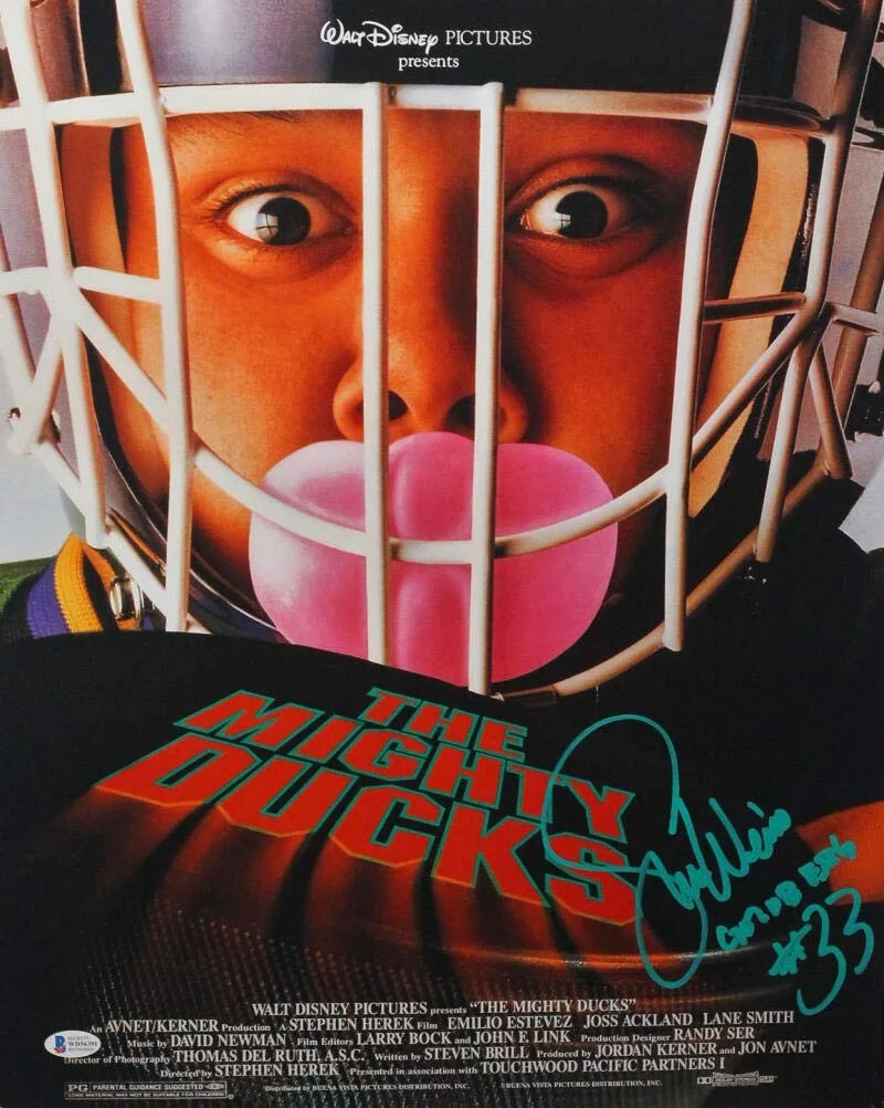 Shaun Weiss — Shaun Weiss Autographed 16x20 Mighty Ducks Photo w/Insc - Beckett W Auth *Green, изображение 4