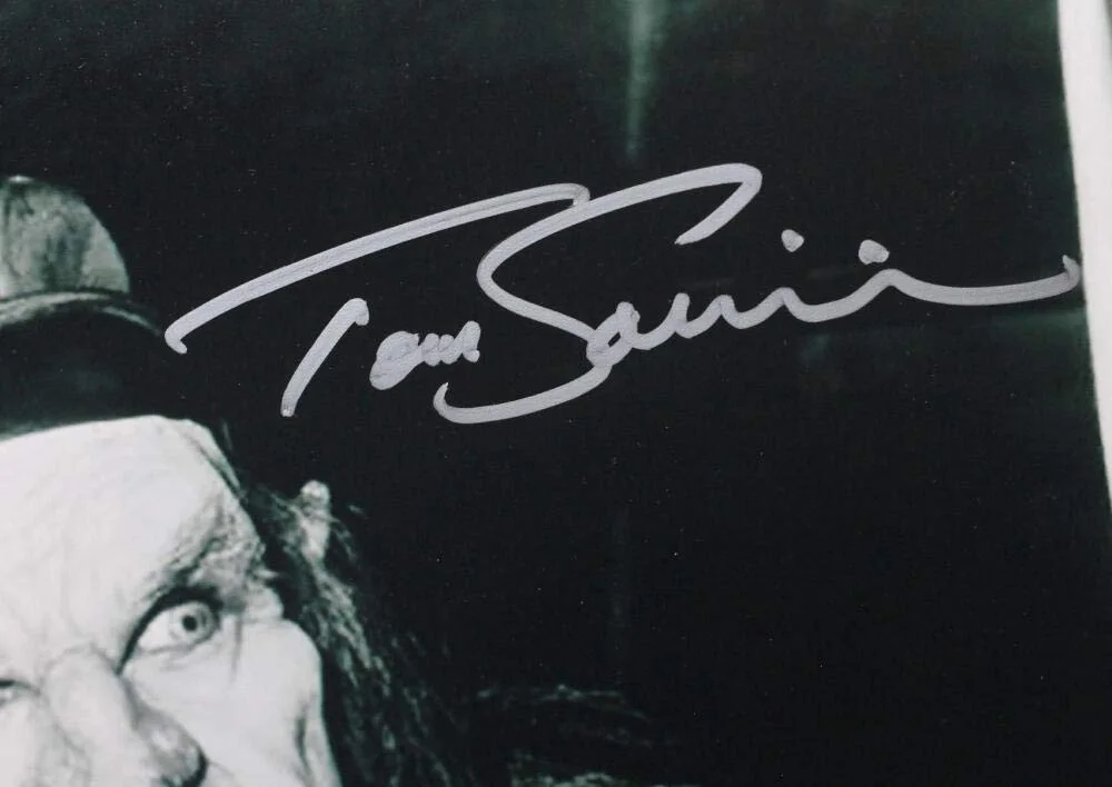 Tom Savini — Tom Savini Autographed 11x14 The Creep B&W Photo - Beckett W Auth *Silver, image 5