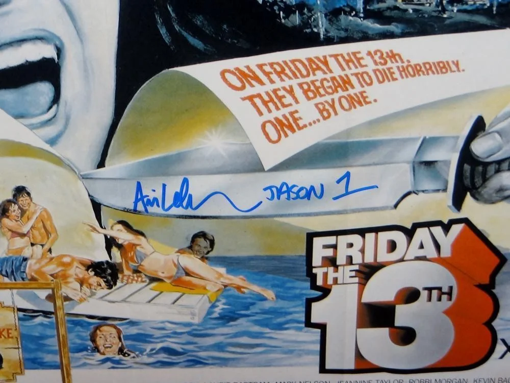 Ari Lehman Jason 1 Signed 16x20 Friday The 13th Horizontal Photo- PSA/DNA Auth, image 2