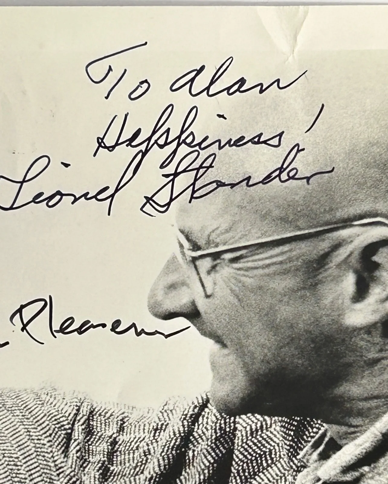 DONALD PLEASENCE+LIONEL STANDER—SIGNED Cul-De-Sac PHOTO—HALLOWEEN+Great Escape, изображение 4