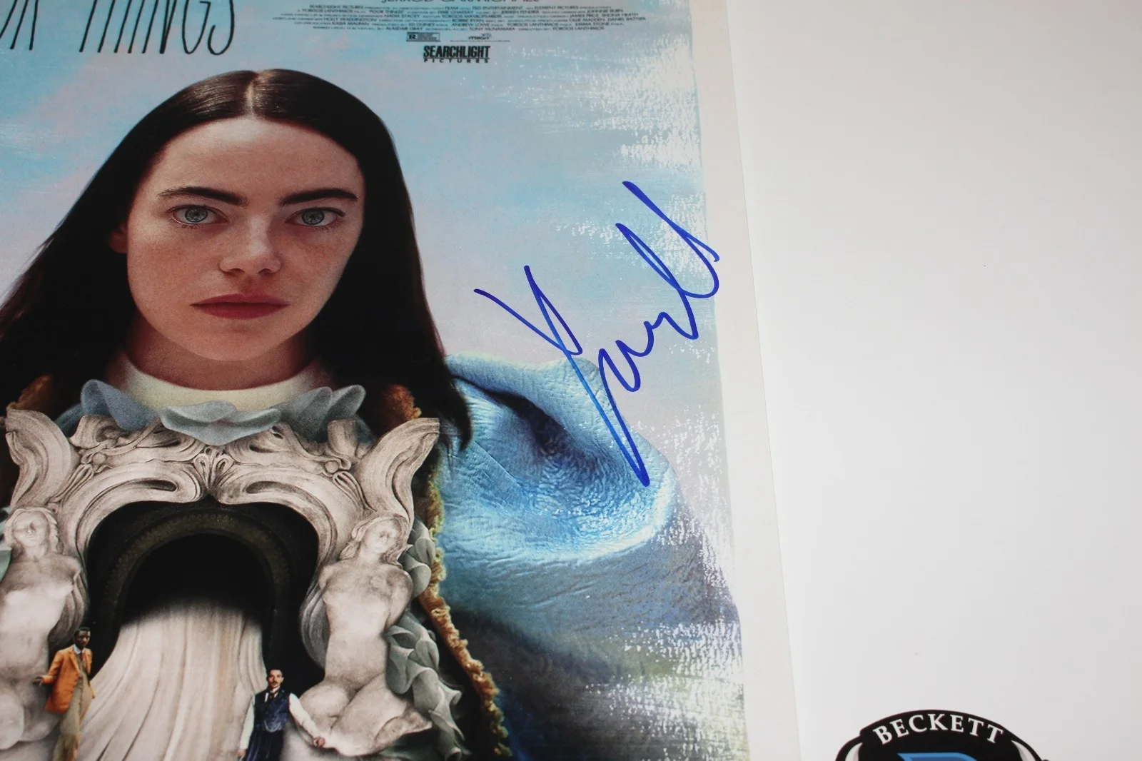 YORGOS LANTHIMOS SIGNED 'POOR THINGS' 12x18 MOVIE POSTER 1 BECKETT COA DIRECTOR, image 4