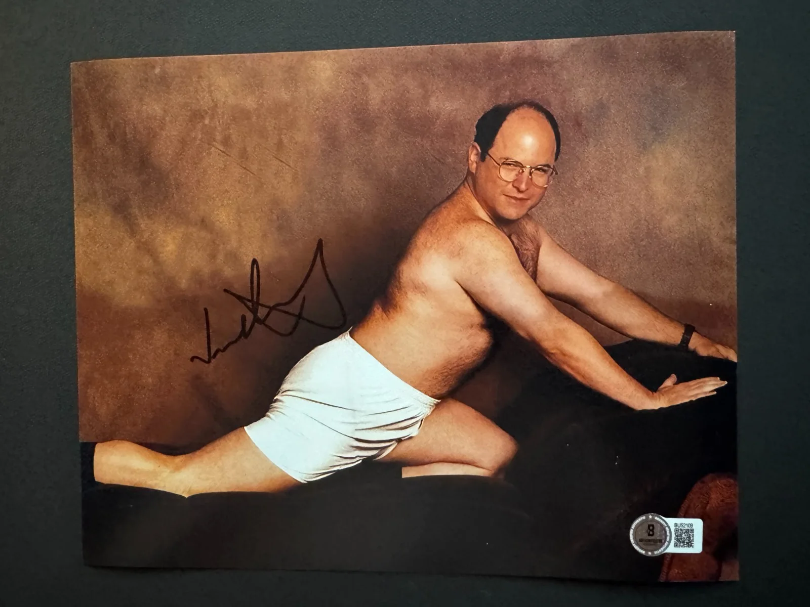 Jason Alexander — Jason Alexander autographed signed classic Seinfeld 8x10 photo Beckett BAS!