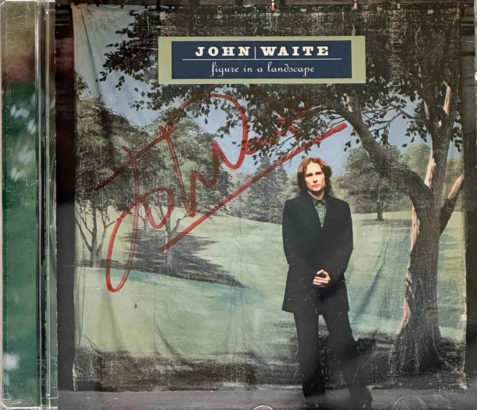 JOHN WAITE Authentic Signature CD Figure In The Landscape, изображение 2
