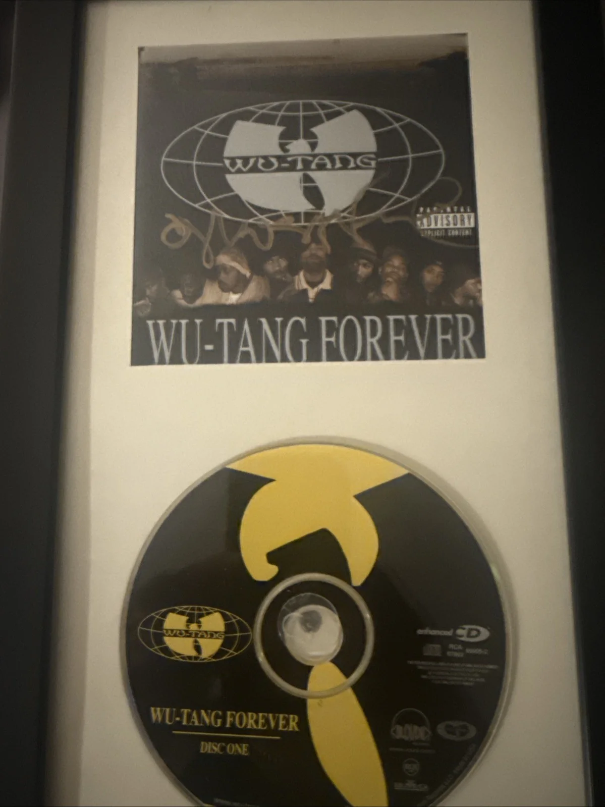 Ghostface Killah Signed Wu Tang Forever With cd framed JSA coa Rap Autographed, image 3