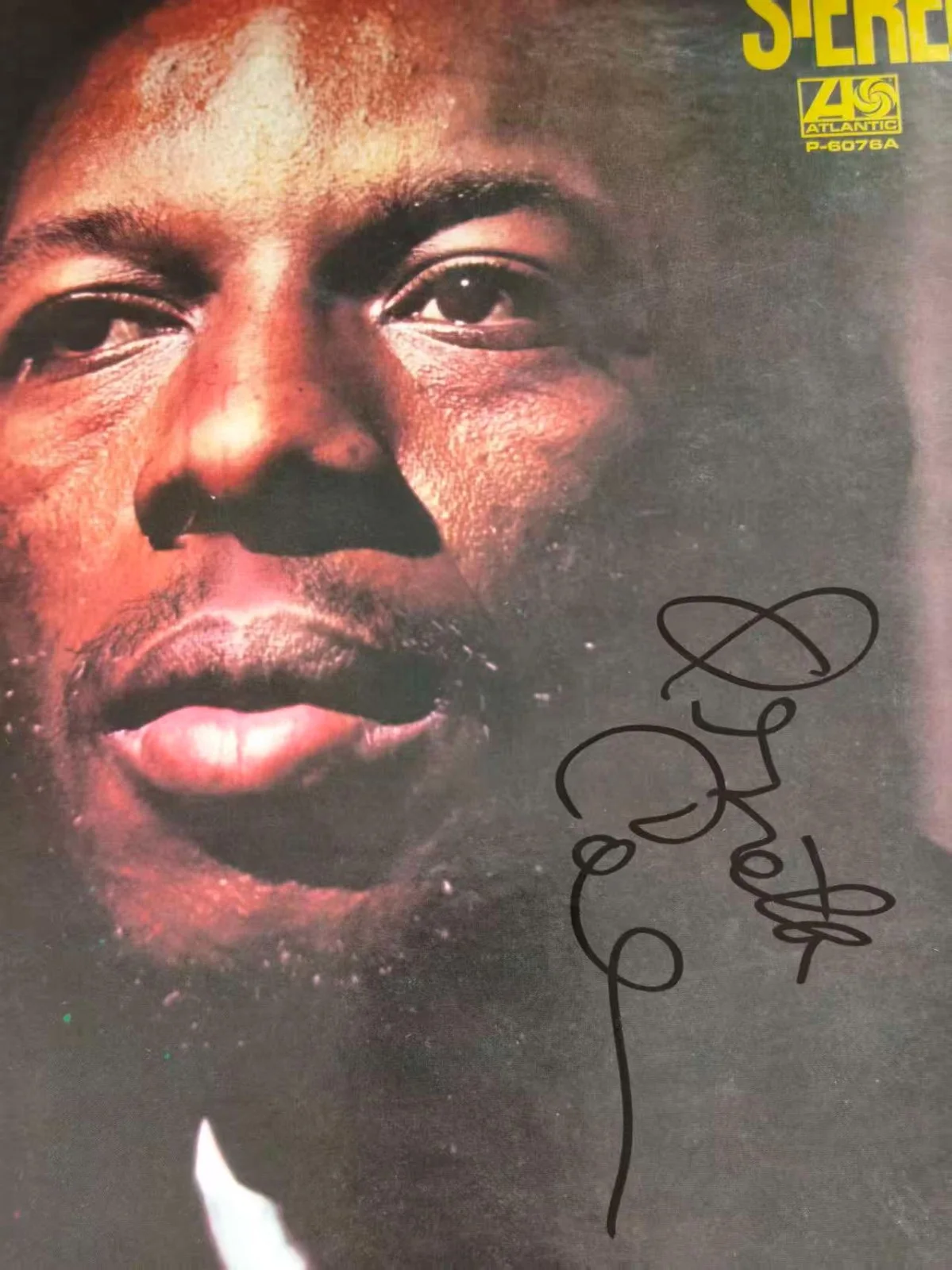 Ornette Coleman signed autographed lp original jazz great very rare, изображение 2