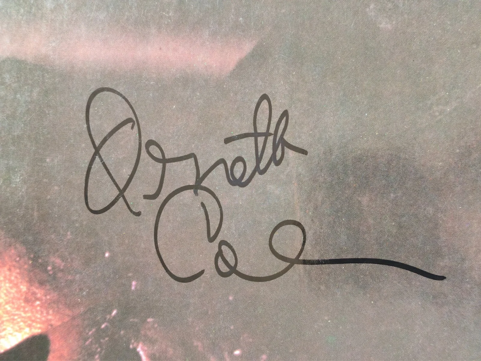 Ornette Coleman signed autographed lp original jazz great very rare, изображение 3