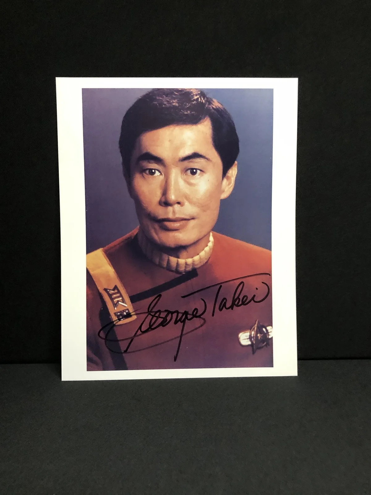 George Takei — Signed George Takei “Sulu” Star Trek Autographed 8 X 10 Photograph
