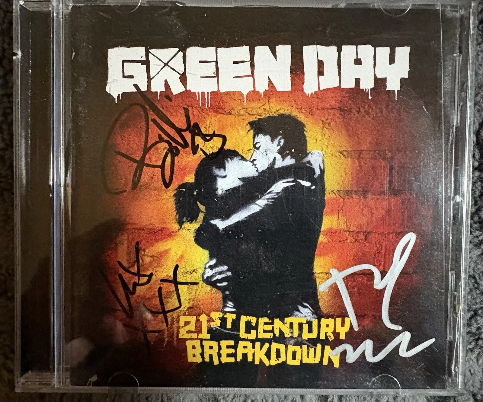 Green Day Autographed 21st Century Breakdown CD Booklet With CD, image 5