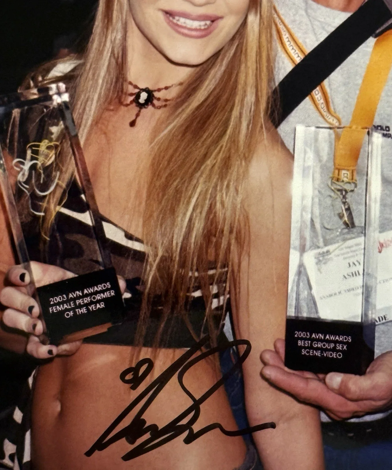 Aurora Snow 🔥Adult STAR SIGNED 8X10 Candid PHOTO AUTOGRAPH Sexy AVN Award, изображение 2