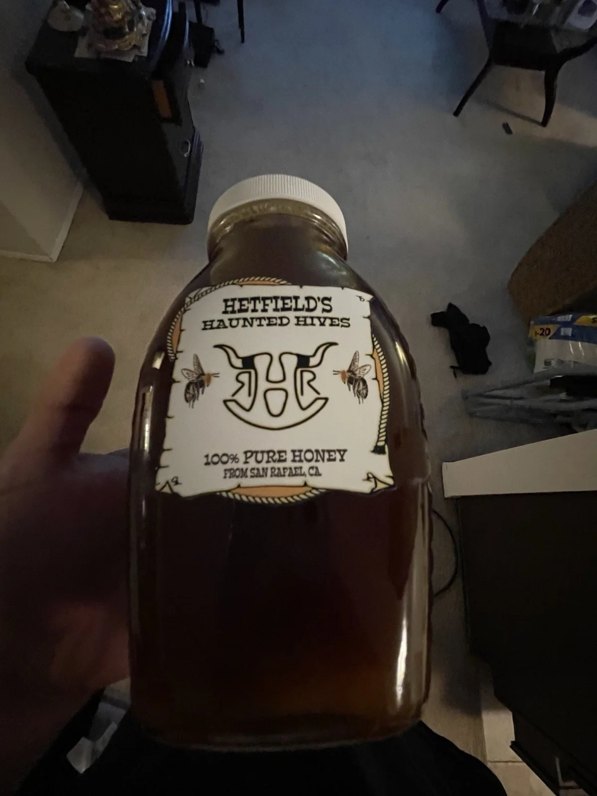 Autographed Metallica James Hetfield’s Honey Haunted Hives Sealed AWMH 2020, изображение 3