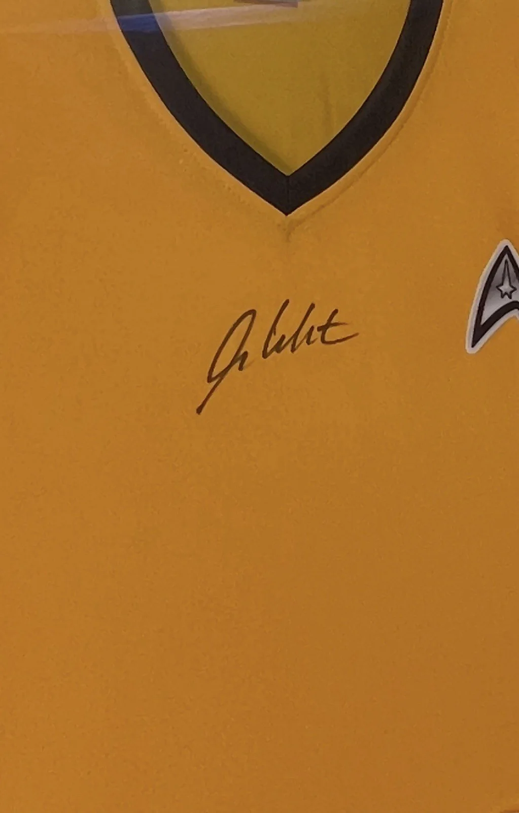 William Shatner — William Shatner Signed Framed Star Trek Uniform JSA, image 2