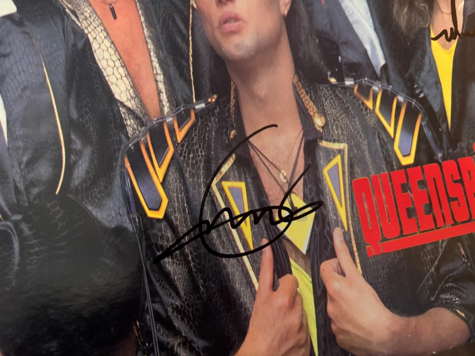 QUEENSYRCHE SIGNED AUTOGRAPHED LP VINYL RARE GEOFF TATE & MICHAEL WHIP WILTON, изображение 2