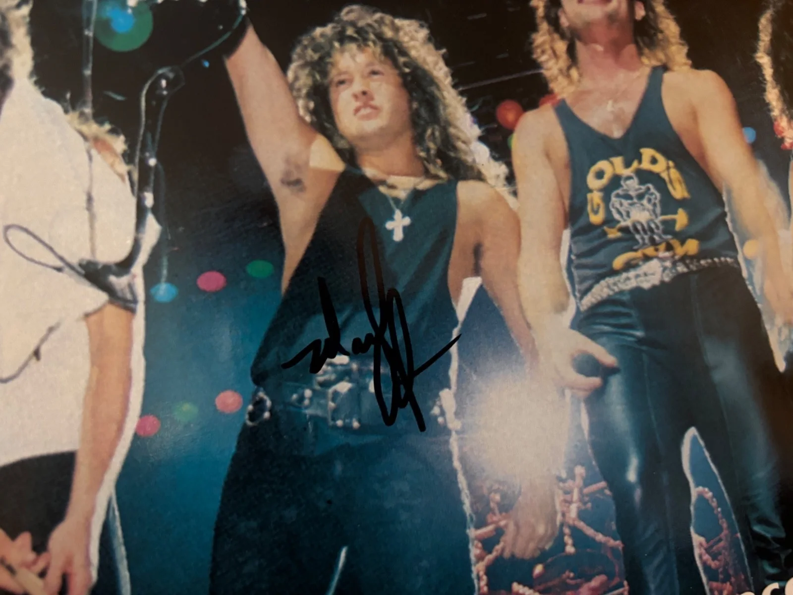 QUEENSYRCHE SIGNED AUTOGRAPHED LP VINYL RARE MICHAEL WHIP WILTON IN PERSON, изображение 2