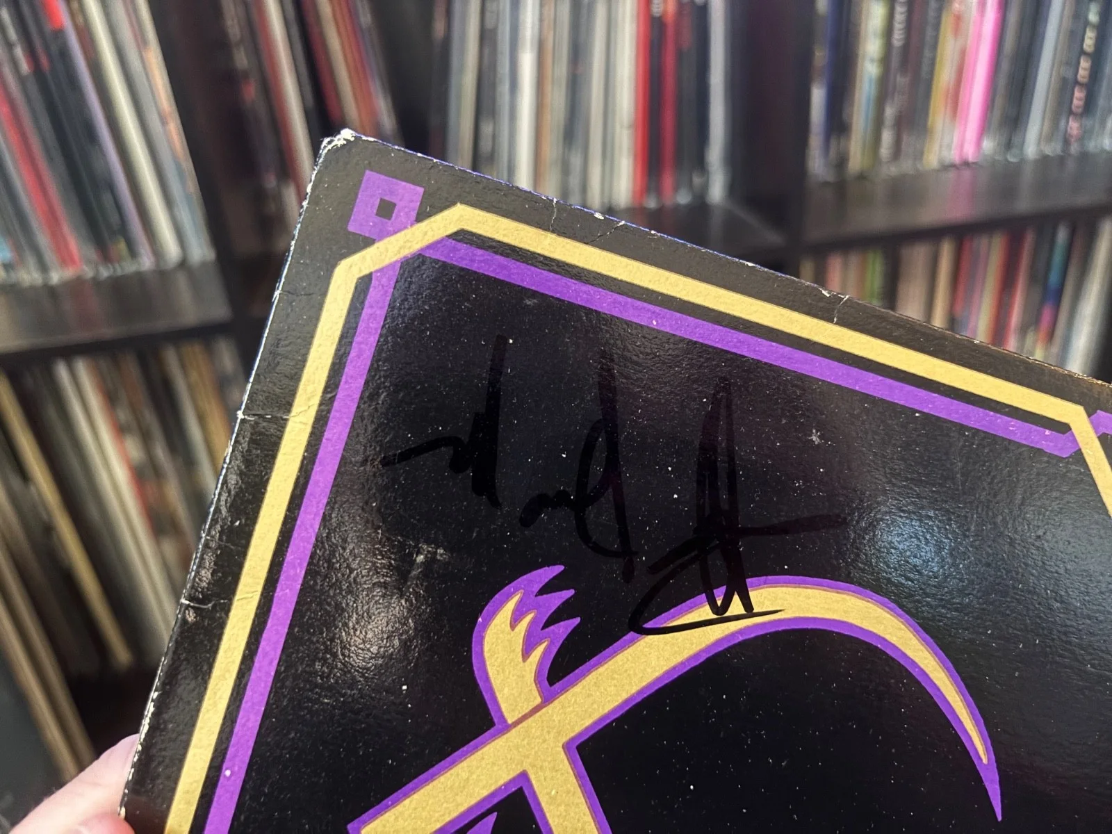 QUEENSYRCHE SIGNED AUTOGRAPHED LP VINYL 206 RECORDS RARE X3 GEOFF TATE MIKE ED, изображение 2